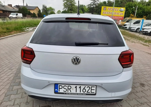 Volkswagen Polo cena 59900 przebieg: 92992, rok produkcji 2019 z Ślesin małe 781
